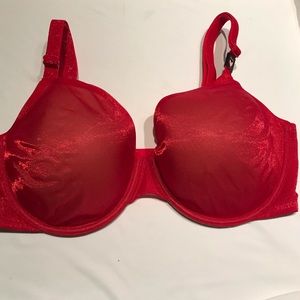 Victoria Secret Bra 36DD red lightly lined